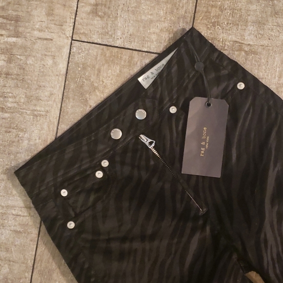 Rag & Bone Black Skinny Jeans 624a & 624b